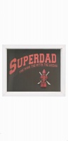 Kika Crafts SuperDad - Fathers Day Boxed Frame Gift Set Photo