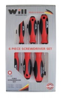 Will Proffessional Tools Will 6 pieces Screwdriver Set Photo