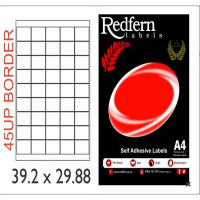 Redfern 45up Multi-Purpose Inkjet-Laser Labels - 39.2mm x 29.88mm Photo