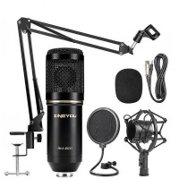 BM 800 Condenser Microphone Professional Mic Kit Black Photo