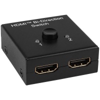 JB LUXX 2-Port Manual HDMI Bi-directional Switch Photo