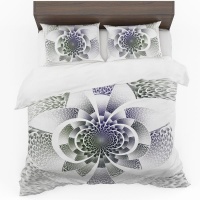 Print with Passion Hypnotic Pattern Duvet Cover Set Photo