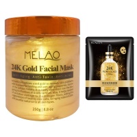 Melao 24K Gold Facial Mask 250g - Bundle Photo