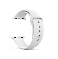 Apple Silicone Strap For Watch – White Photo