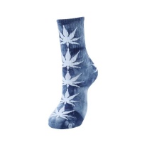 SoGood-Candy - Socks - Tie Dye Cannabis Print Photo