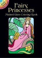 Fairy Princesses Stained Glass Coloring Book Photo