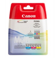 Canon CLI-521 Colour Ink Cartridges Multipack Photo