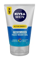 Nivea Men Active Energy Face Wash Gel - 100ml Photo
