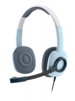 Logitech H250 Wired Headset - Ice Blue Photo