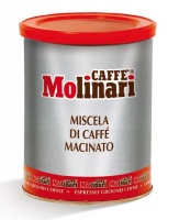Caffe Molinari - 5 Star Ground Tin - 250g Photo