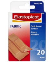 Elastoplast Fabric Plaster Strips - 20's - 47086 Photo