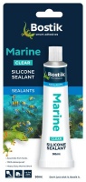 Bostik Marine Clear Silicone Sealant - 90ml Tube Photo
