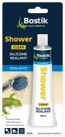 Bostik - Shower Clear Silicone Sealant - 90ml Tube Photo