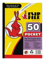 Flip File A4 Display File - 50 Pocket Photo