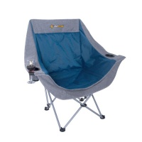OZtrail - Moon Chair With Armrest - Blue Photo