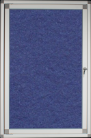 Parrot Pinning Board Display Case - Royal Blue Photo