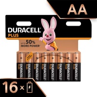 Duracell Plus Power Alkaline AA Batteries - 16 Pack Photo