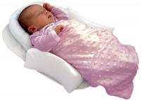 Snuggletime Safe And Sound Sleep Positioner Mattress - White Photo