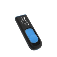 AData UV128 32GB USB 3.0 Flash Drive - Black Blue Photo