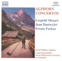 Jozsef Molnar - Alphorn Concertos: Mozart/daetwyler/fa Photo