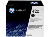 HP 42X High Yield Black LaserJet Toner Cartridge Photo