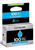 Lexmark 100XL Cyan Ink Cartridge Photo