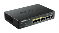 D-Link DGS-1008P 8 Port 10/100/1000 Network Switch Photo