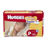 Huggies - Preemies - Size P x 30 Nappies - 3kg Photo