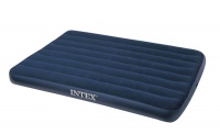 Intex Classic Downy Double Air-Bed - Blue Photo