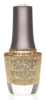 Morgan Taylor Nail Lacquer - Glitter & Gold Photo