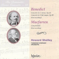 Howard Shelley - Benedict: Piano Concertos; Macfarren C Photo