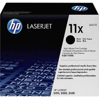 HP 11X High Yield Black LaserJet Toner Cartridge Photo