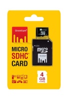 Strontium 4GB Micro SDHC Card with Adaptor - Class 4 Photo