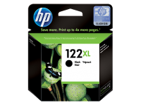 HP 122XL Black Ink Cart DeskjetAIO 1050; 2050; 480 Photo