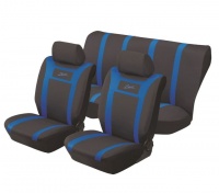 Stingray - Sport Polyester 6 Piece Seat Cover Set - Blue Photo