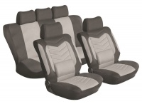 Stingray - Grandeur 11 Piece Car Seat Cover Set - Grey Photo
