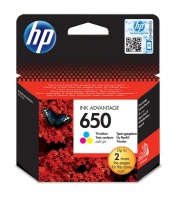 HP 650 Tri-Colour Ink Cartridge Photo