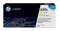 HP 650A Yellow LaserJet Toner Cartridge Photo