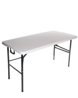 Bushtec - 4ft Folding HDPE 50/50 Table - Granite Photo