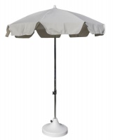 CAPE UMBRELLAS - 2m Cafe Umbrella with Split Pole - Ecru Photo