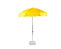 CAPE UMBRELLAS - 2m Cafe Umbrella with Split Pole - Yellow Photo