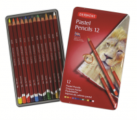 Derwent Pastel Pencils - Tin of 12 Photo