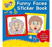 Galt Toys Funny Faces Sticker Book Photo