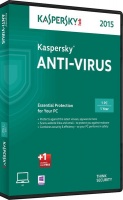 Kaspersky Anti-Virus 2015 - 1 User / 1 year DVD Photo