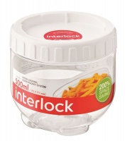 Lock & Lock - Container and Interlock Lid - White - 500ml Photo