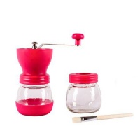 Ryo Coffee Manual Coffee Grinder Set - Pink Photo