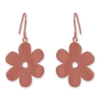 The Jeweller's Florist Solid Daisy Earrings - Rose Gold Photo