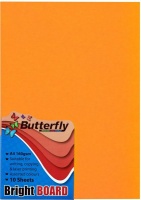Butterfly A4 Bright Board 10s - Orange Photo