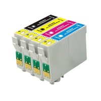 Compatible Epson T1281/2/3/4 CMYK Inkjet Cartridges - Multipack Photo