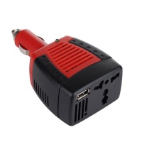 Car Cigarette Lighter Charger 75W DC to AC Power Inverter Photo
